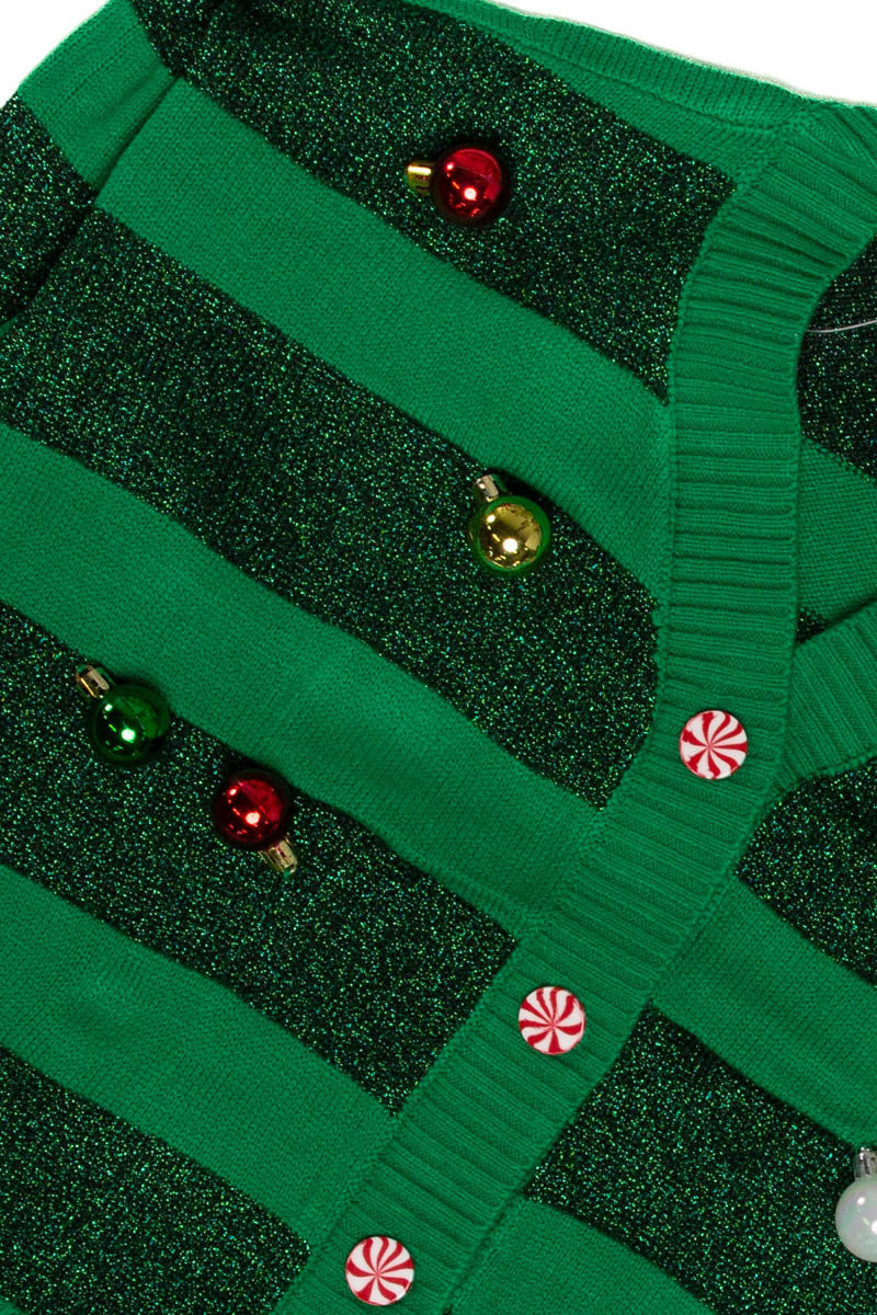 Tinsel & Ornaments Cardigan