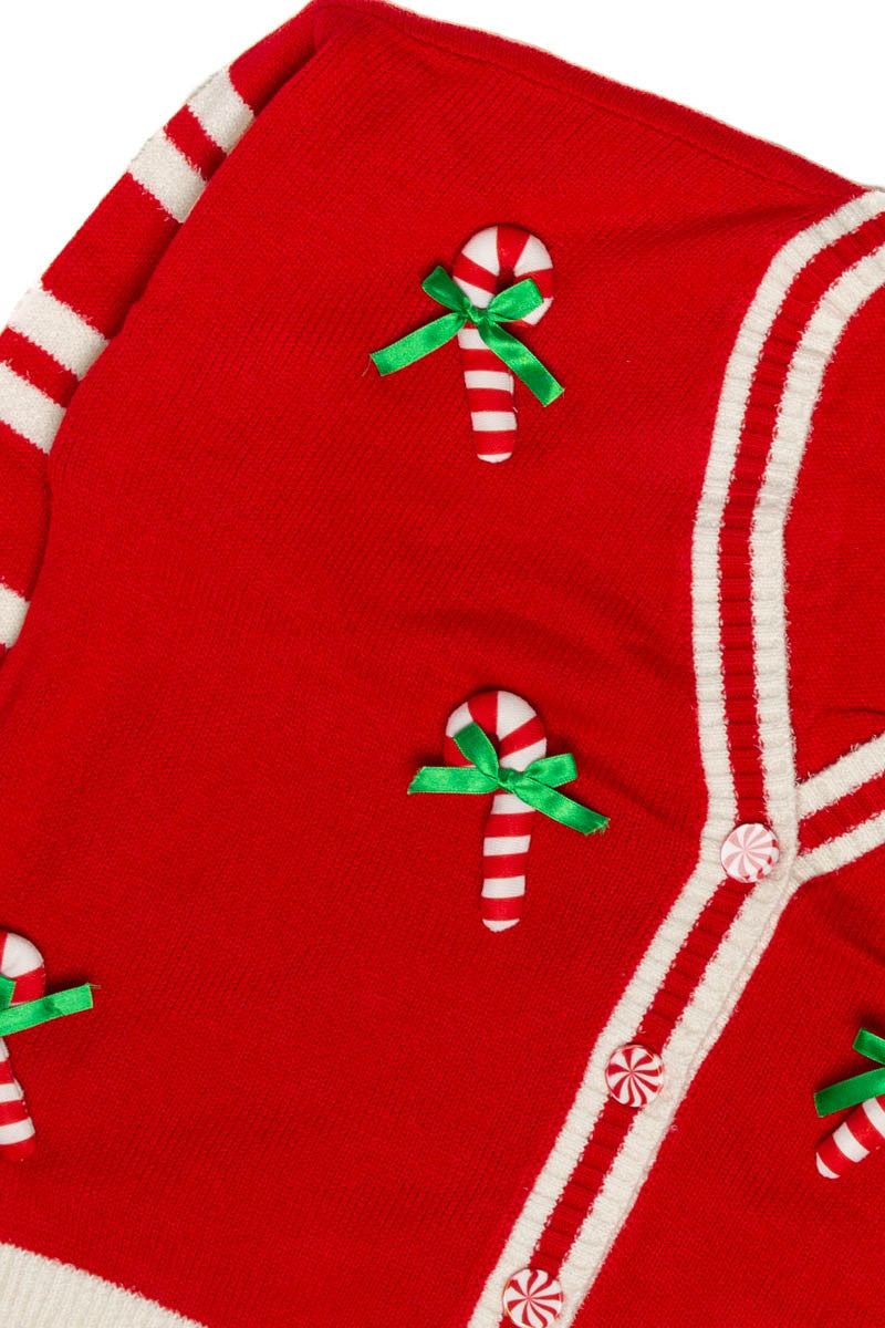 Candy Cane Cardigan