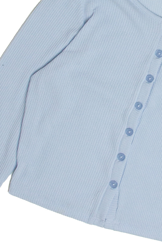 Baby Blue Spring Mini Cardigan
