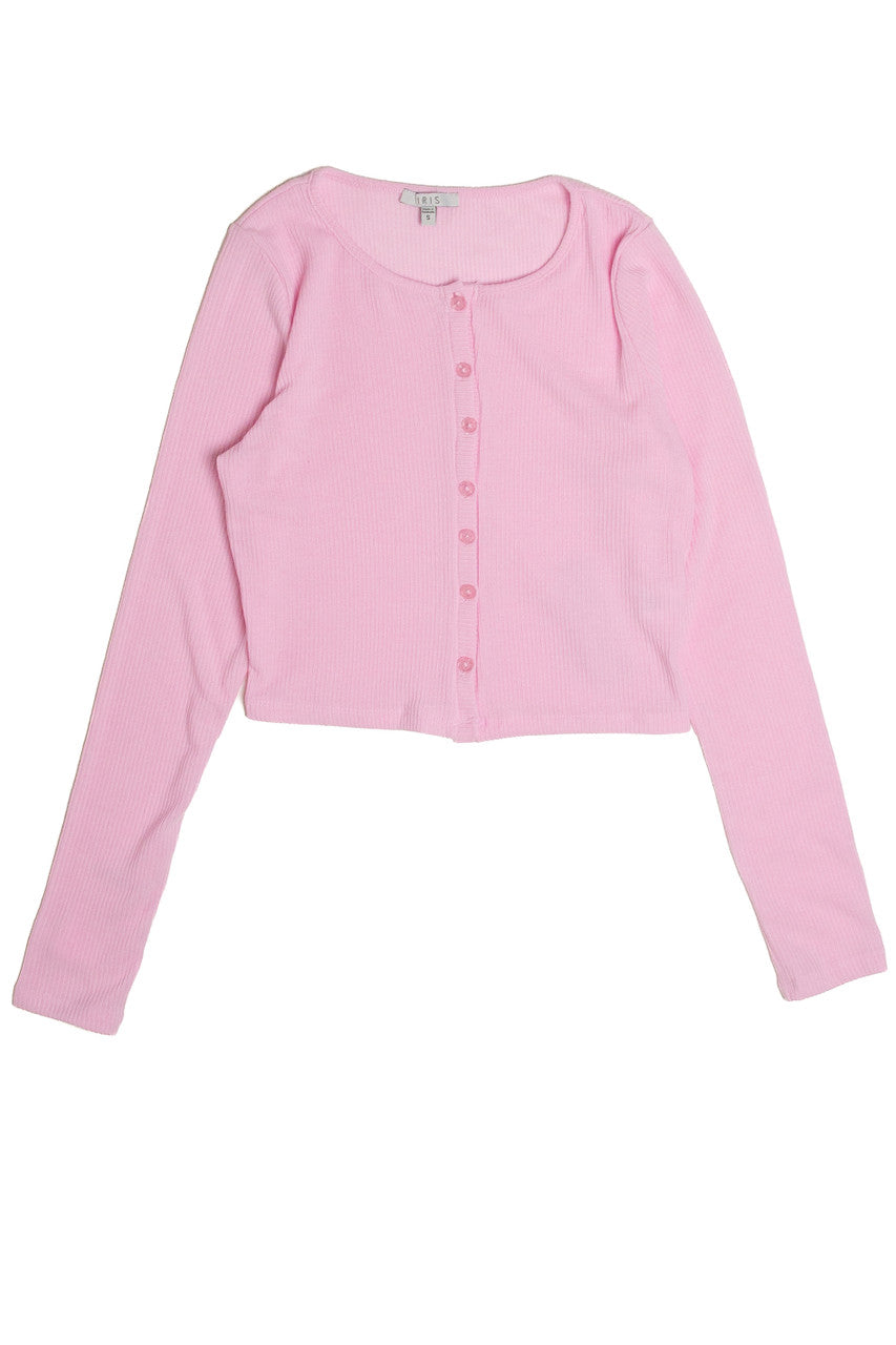 Baby Pink Spring Mini Cardigan