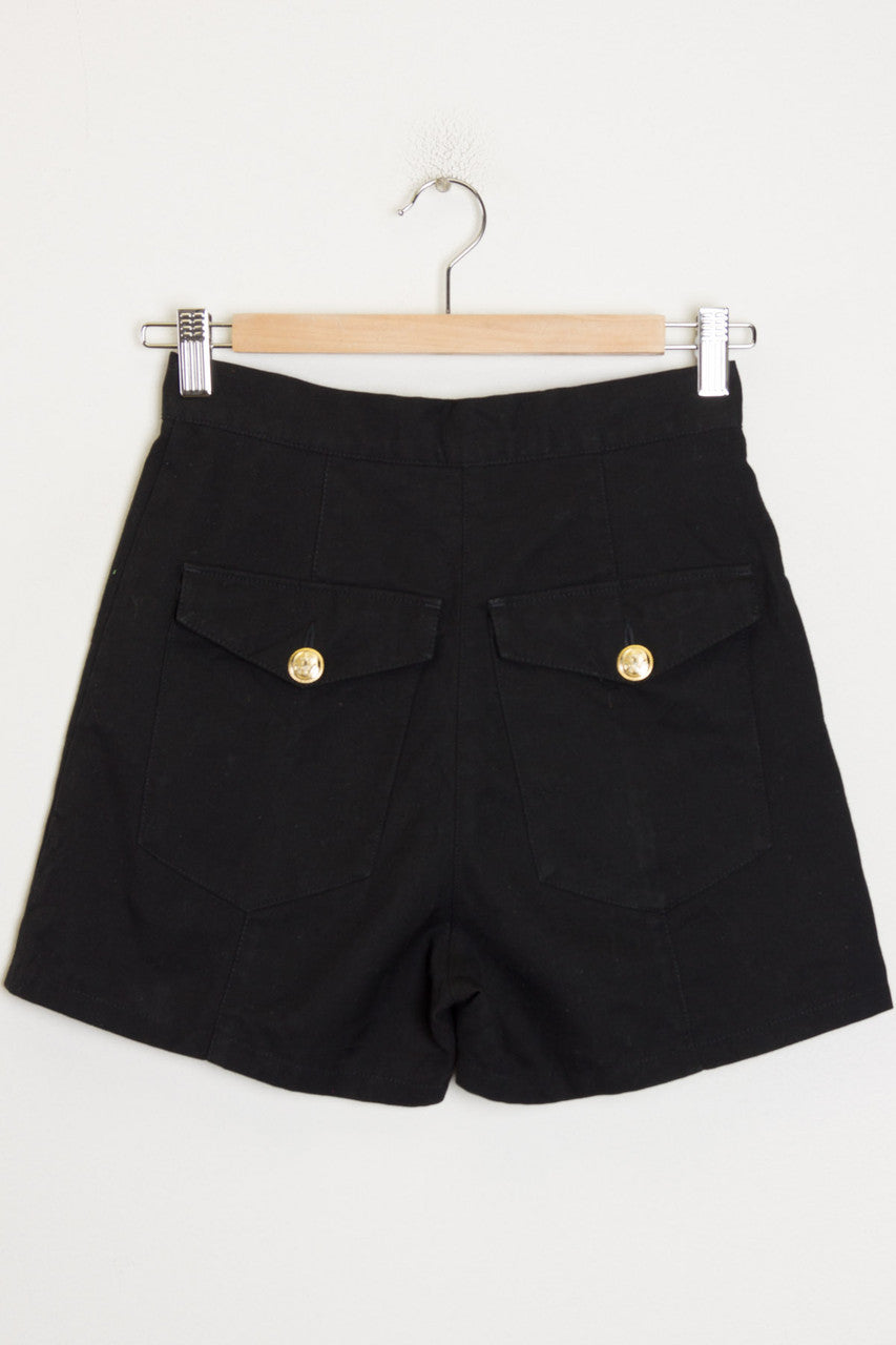 High Waist Nautical Shorts
