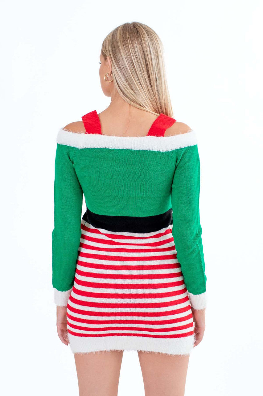 Off Shoulder Elf Dress