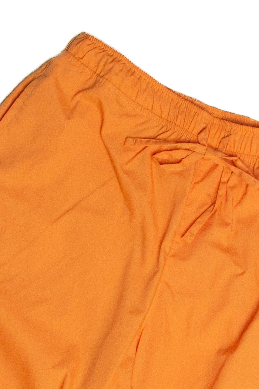 Tangerine Cargo Parachute Pants