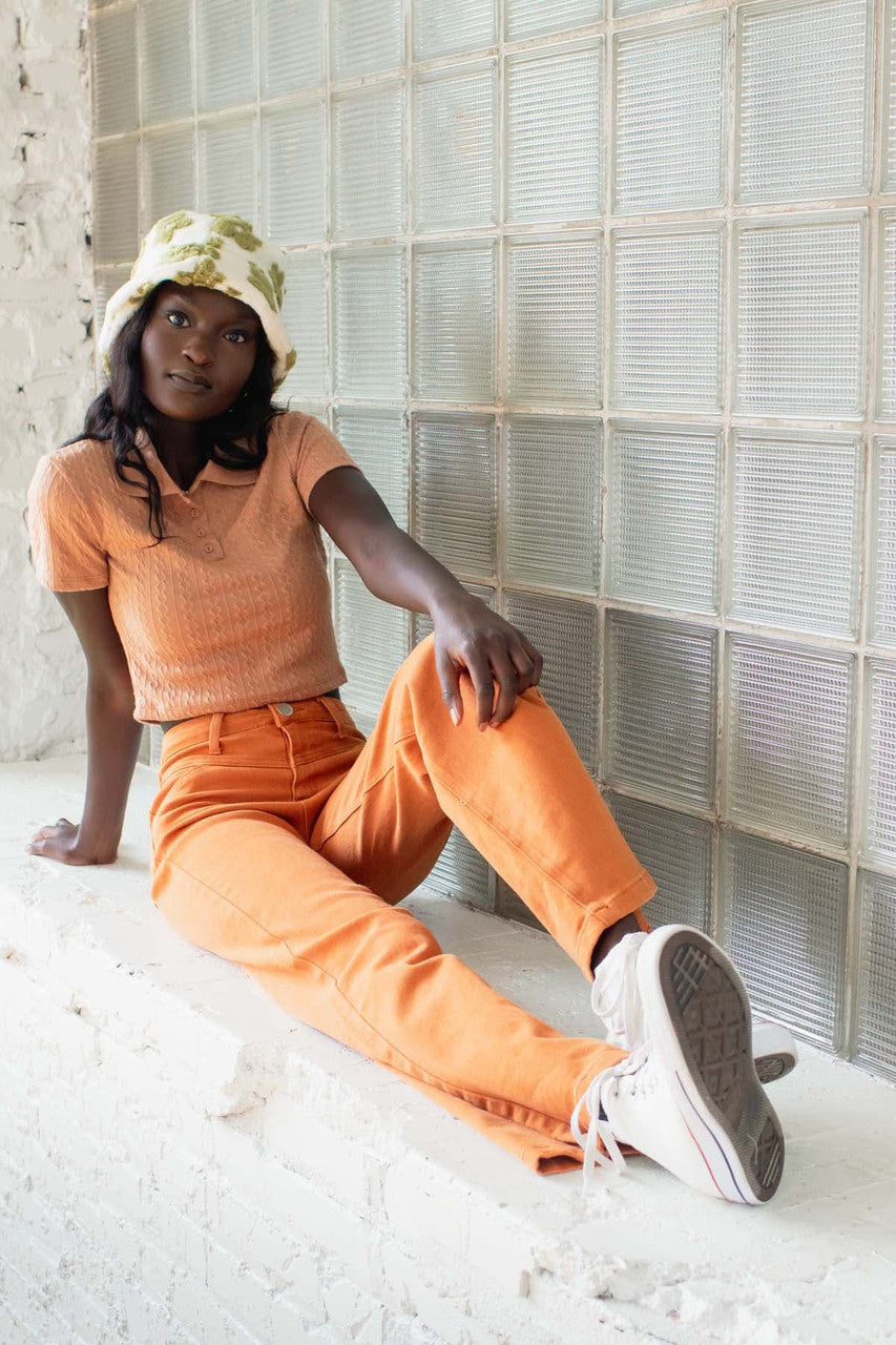 Adobe High Rise Wide Leg Pants