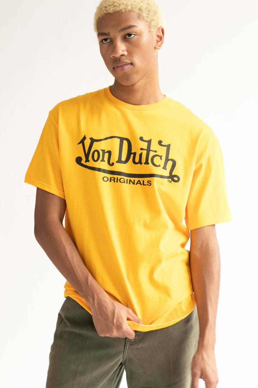Orange Von Dutch T-Shirt
