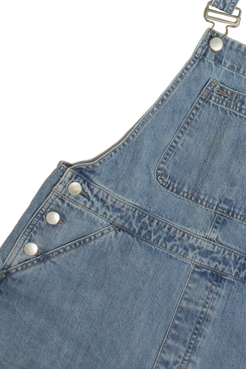 Denim Short Overalls