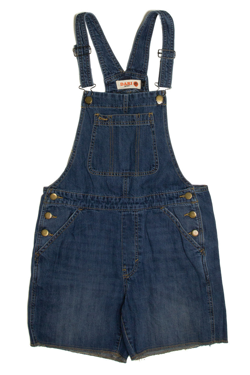 Denim Short Overalls