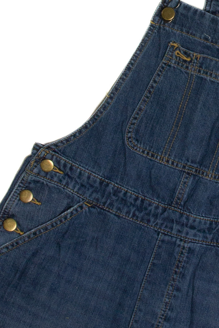 Denim Short Overalls