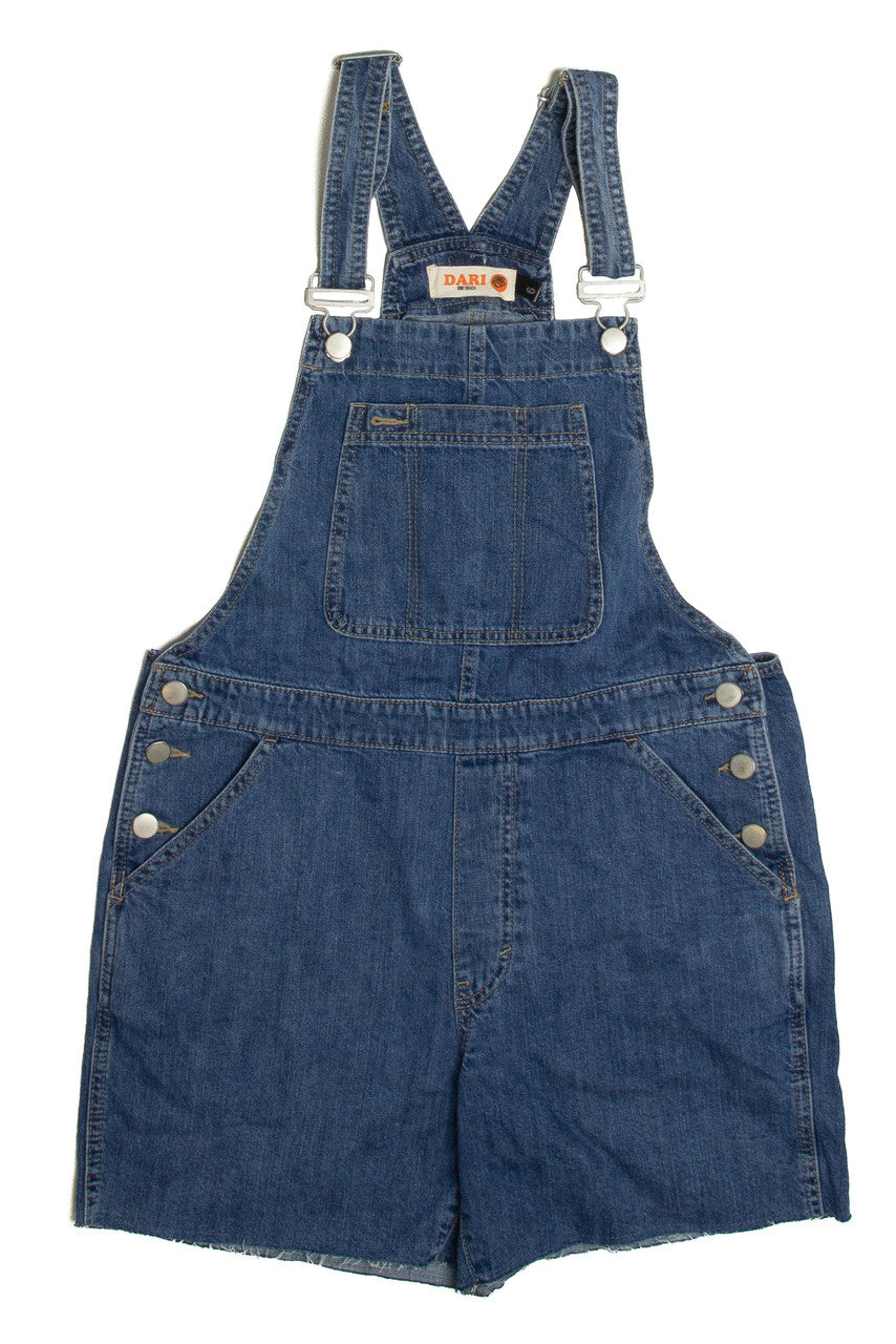 Denim Short Overalls