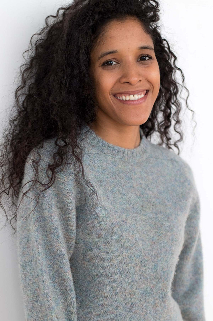 Pale Blue Wool Sweater