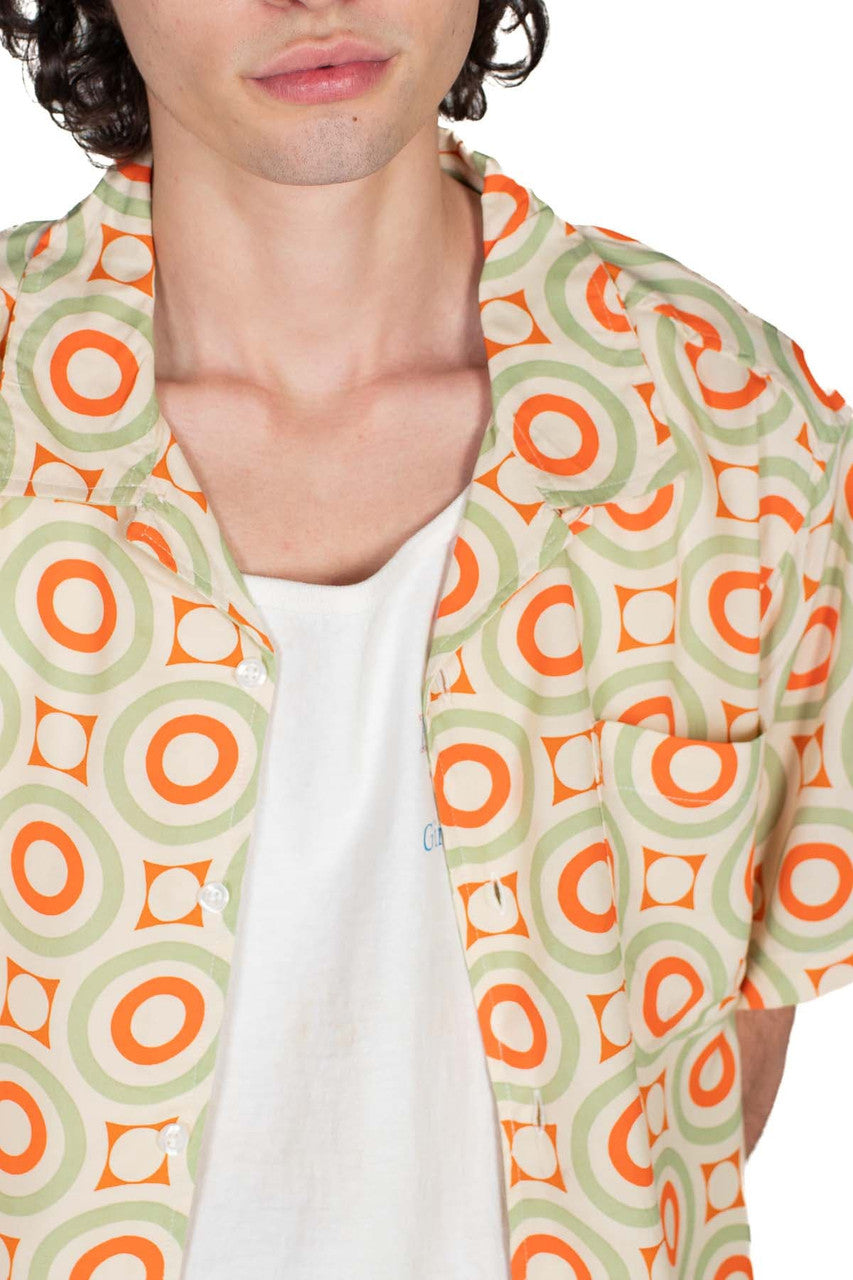 Parquet Floor Button Up Shirt