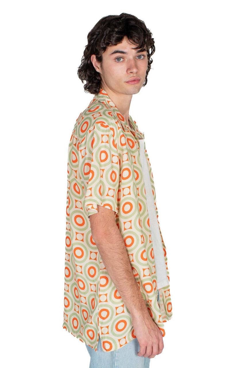 Parquet Floor Button Up Shirt