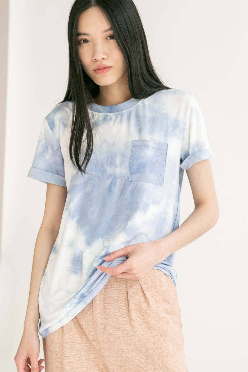 Periwinkle Tie Dye Tee