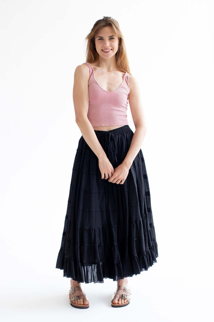 Pink Heavy Ribbed Seamless Tank