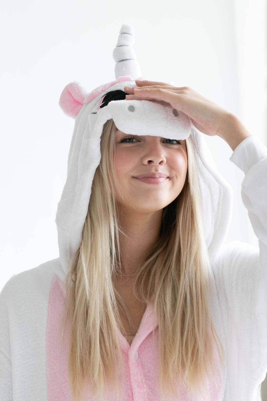 Pink Unicorn Onesie Pajamas 1