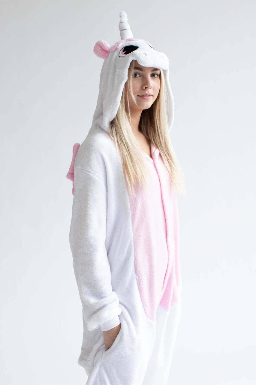 Pink Unicorn Onesie Pajamas 1