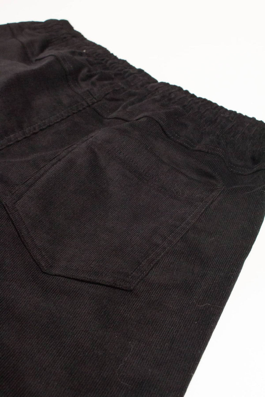 Pitch Black Corduroy Shorts