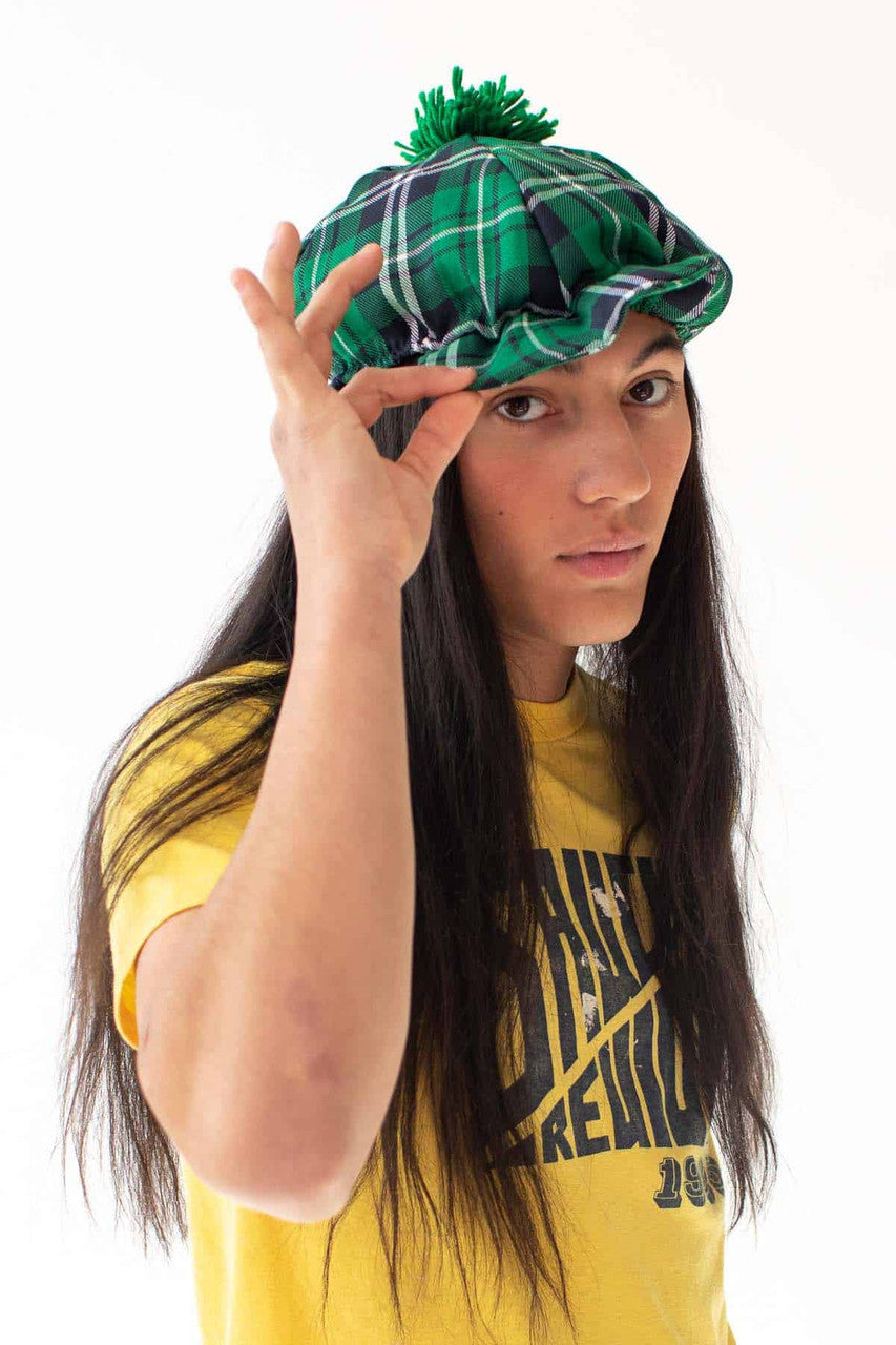 Plaid Newsboy Cap