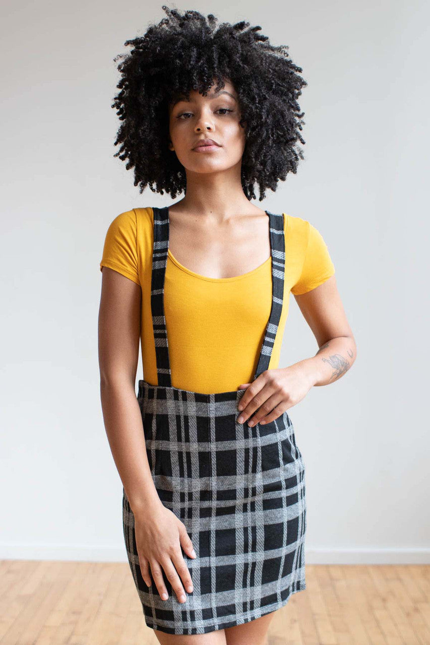 Plaid Suspender Skirt – Ragstock