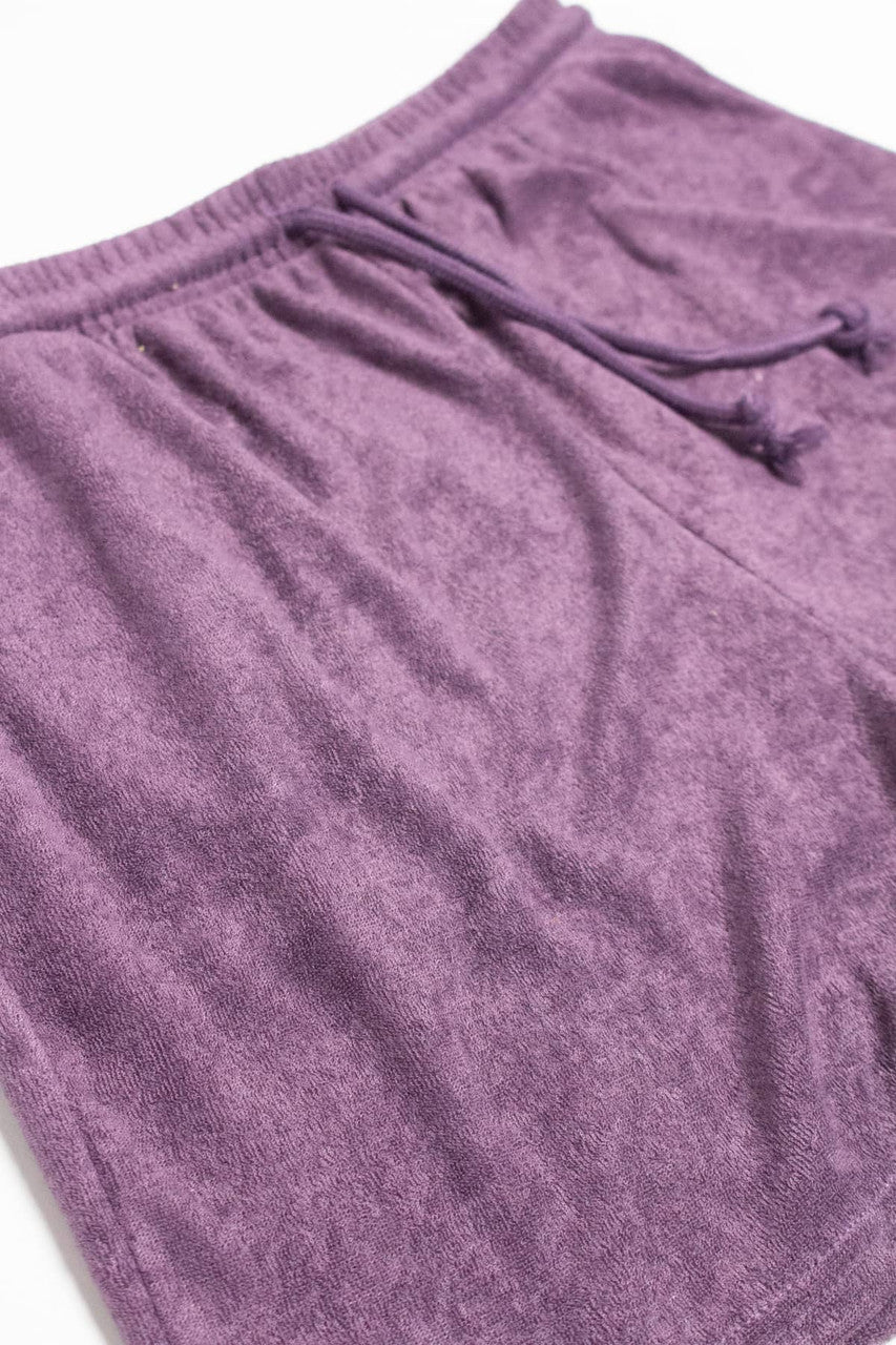 Plum Terry Shorts