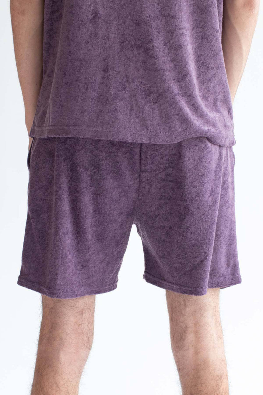 Plum Terry Shorts