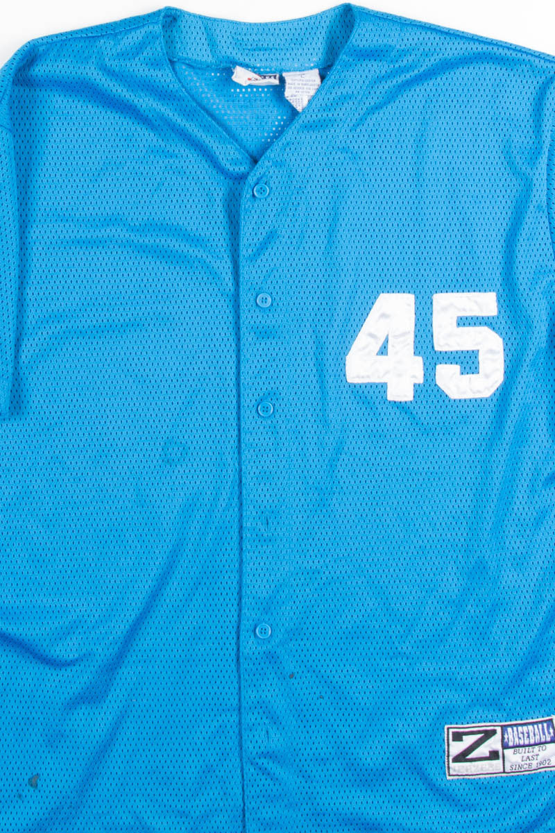 Number 45 Mesh Baseball Jersey