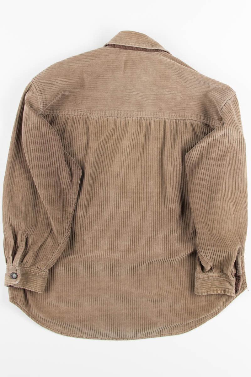 Brown Corduroy Shirt