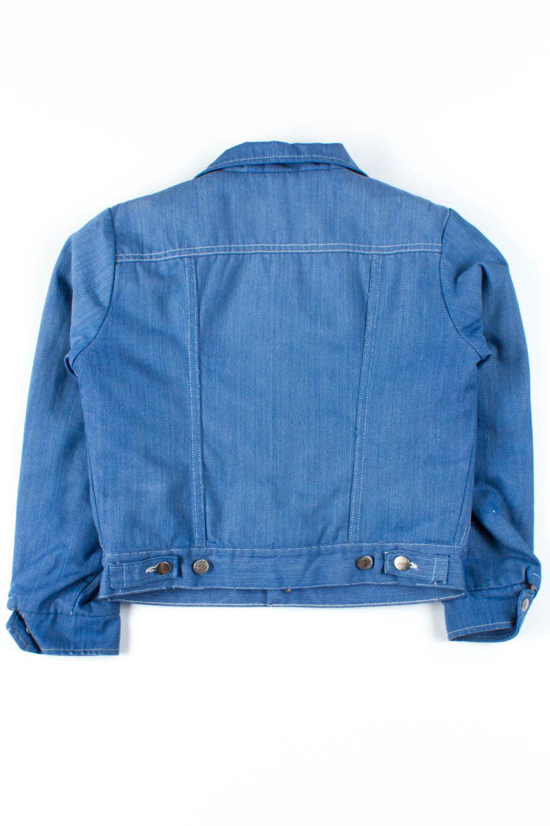 Vintage Sherpa Lined Denim Jacket