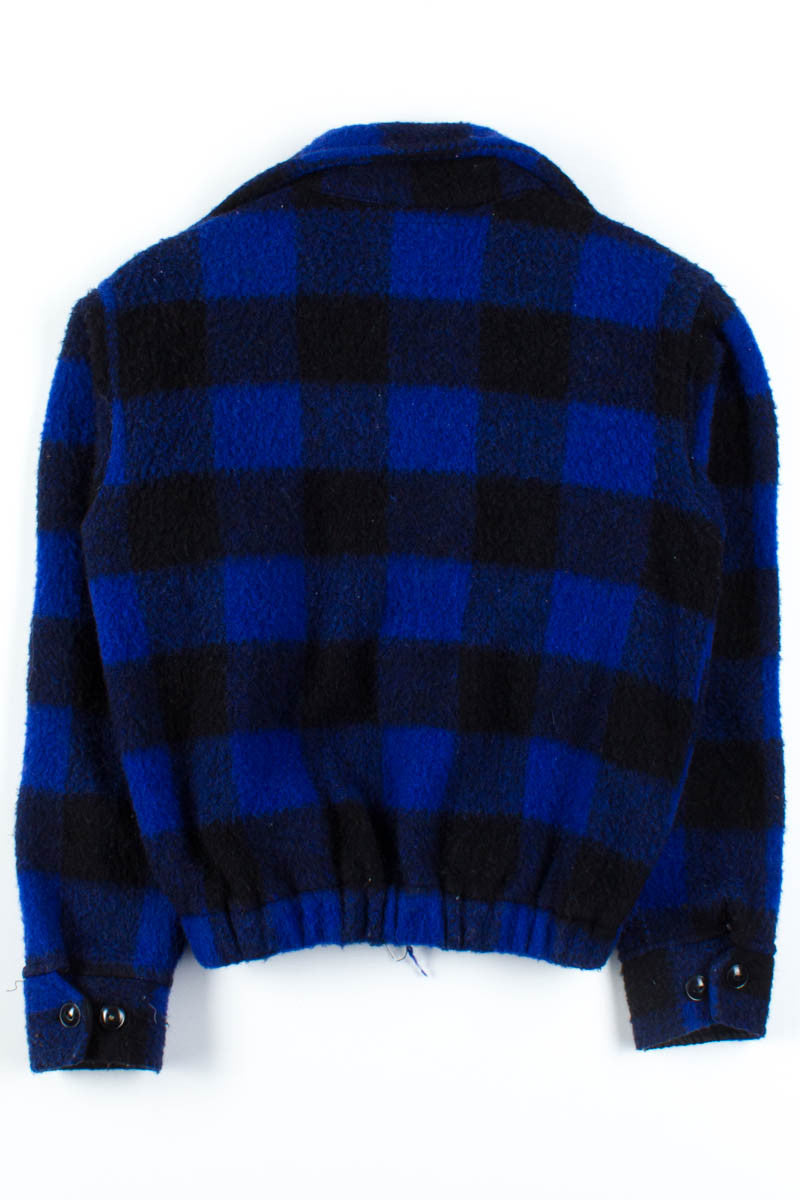 Black & Blue Flannel Jacket