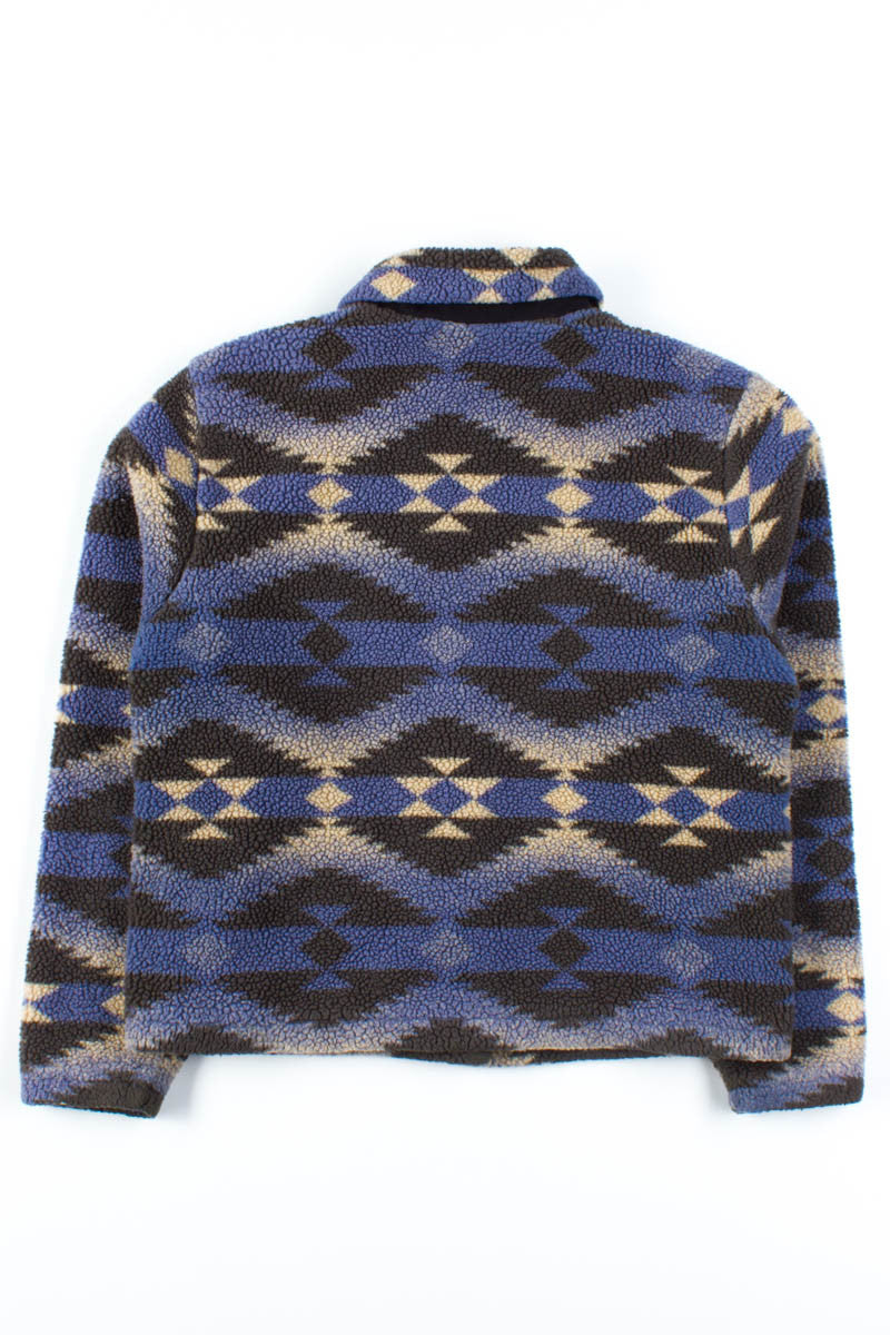 Blue Woolrich Fleece Jacket