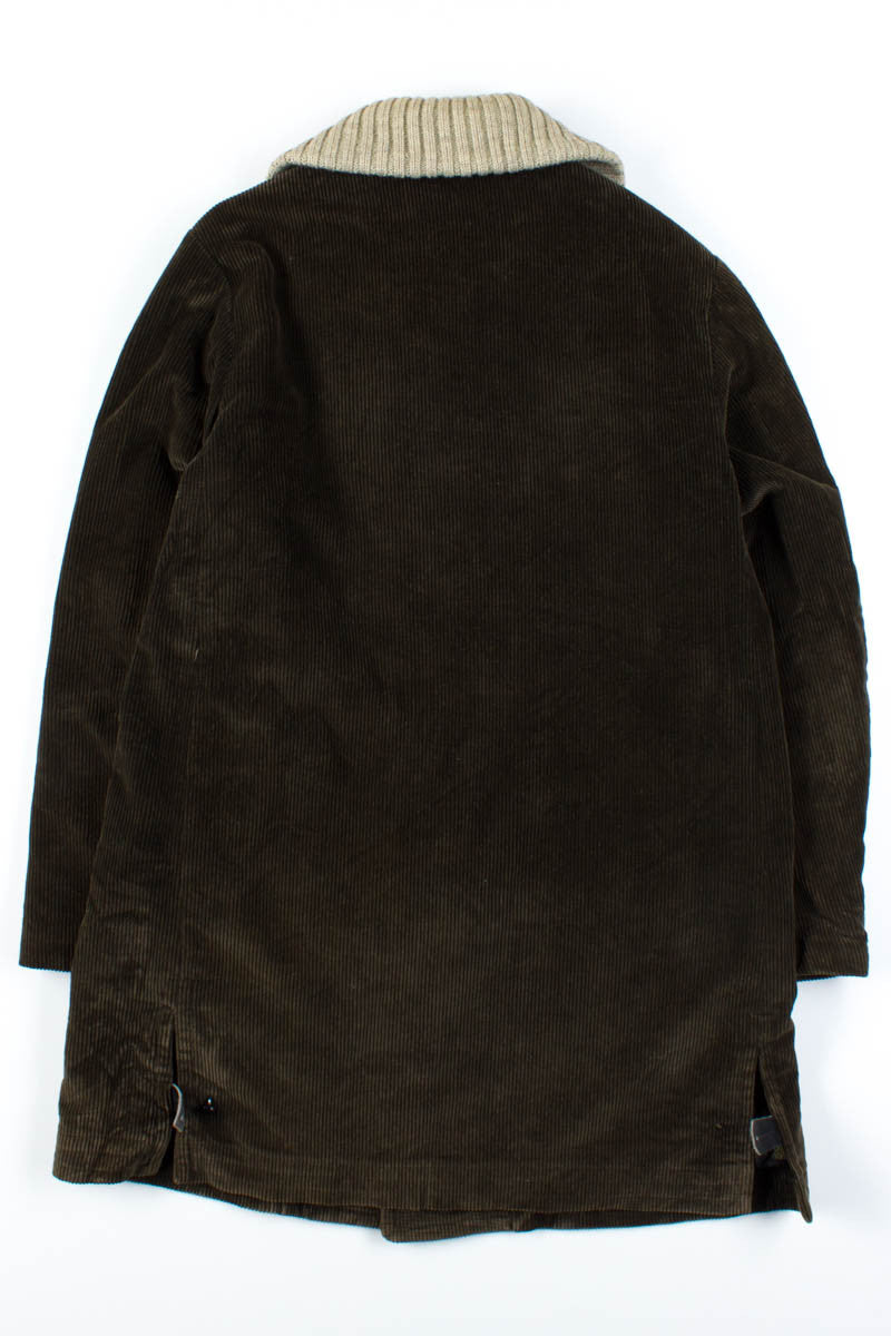 60s Brown Corduroy Coat