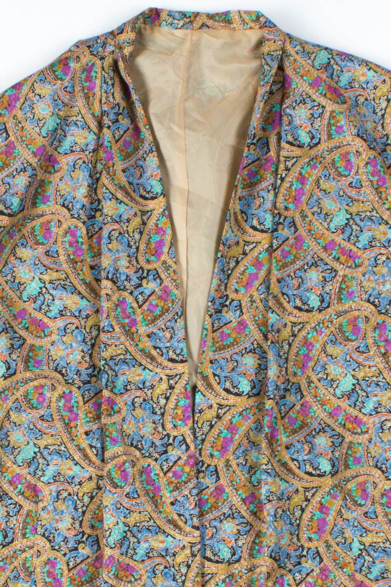 Multicolor Paisley Silk Jacket
