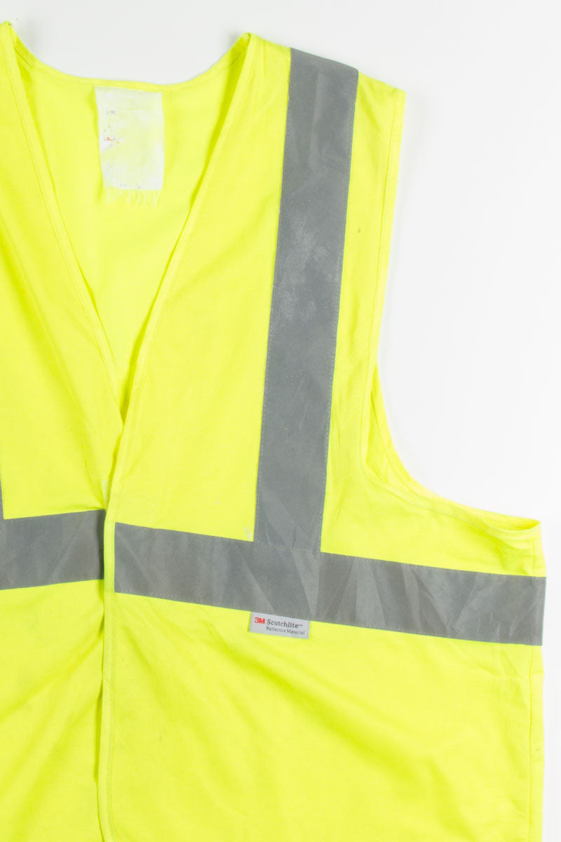 Neon Yellow Safety Vest