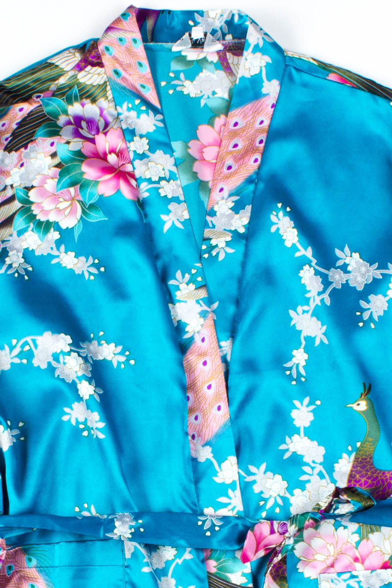 Blue Peacocks Kimono