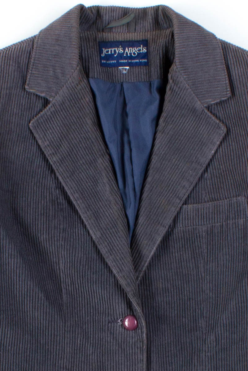 Grey Corduroy Blazer