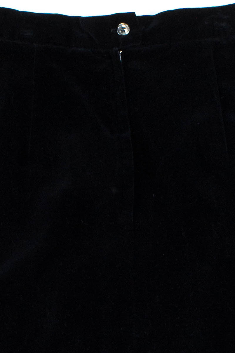 Black Velvet Skirt