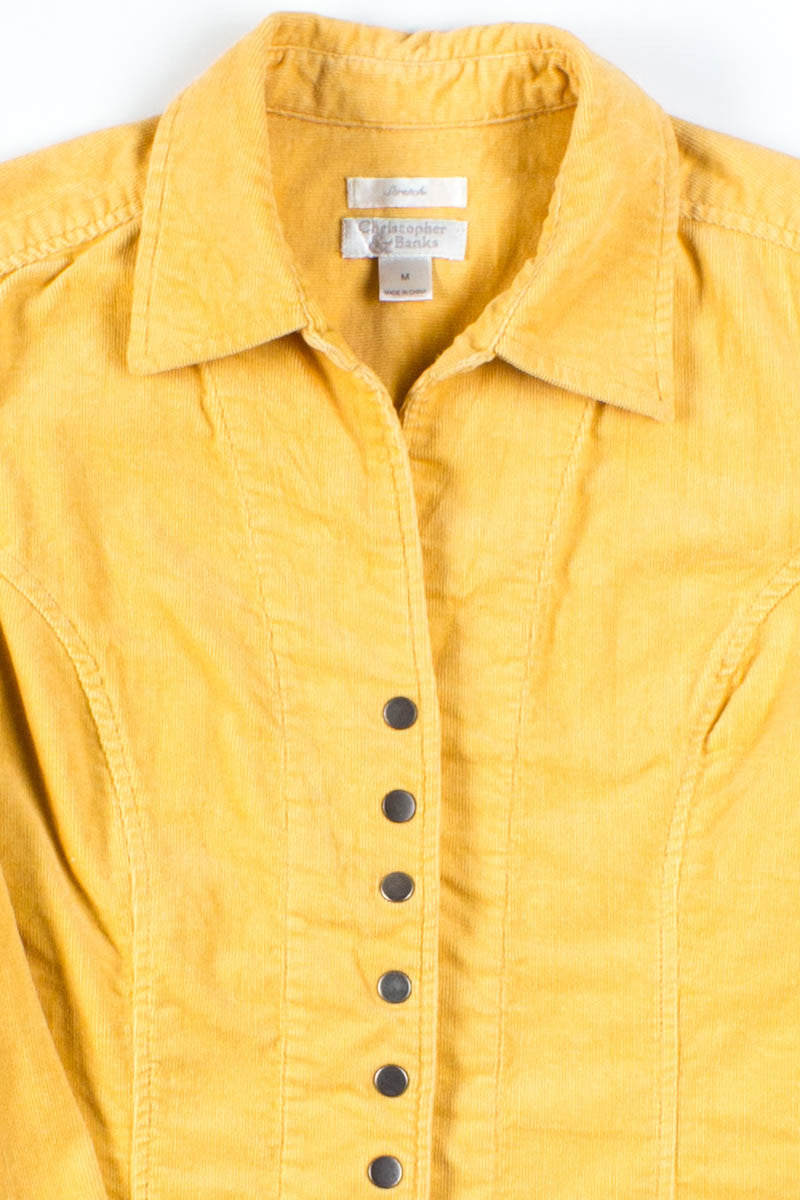 Butterscotch Corduroy Jacket