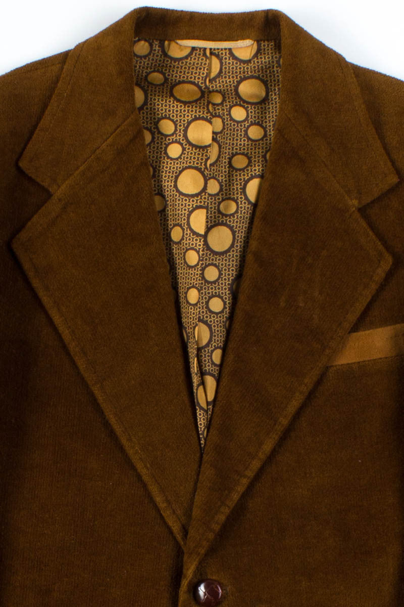 Brown Felt Blazer