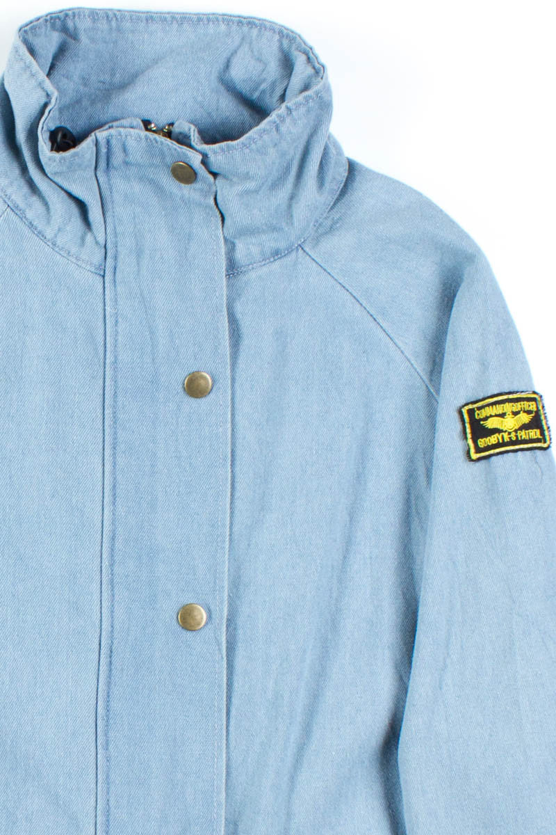 Commanding Officer Patch Denim Jacket