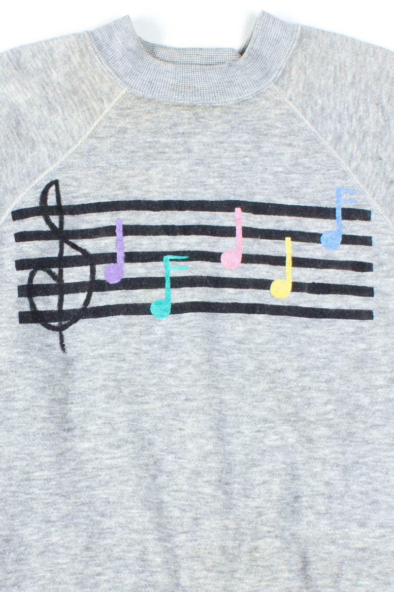 Pastel Notes Sweatshirt