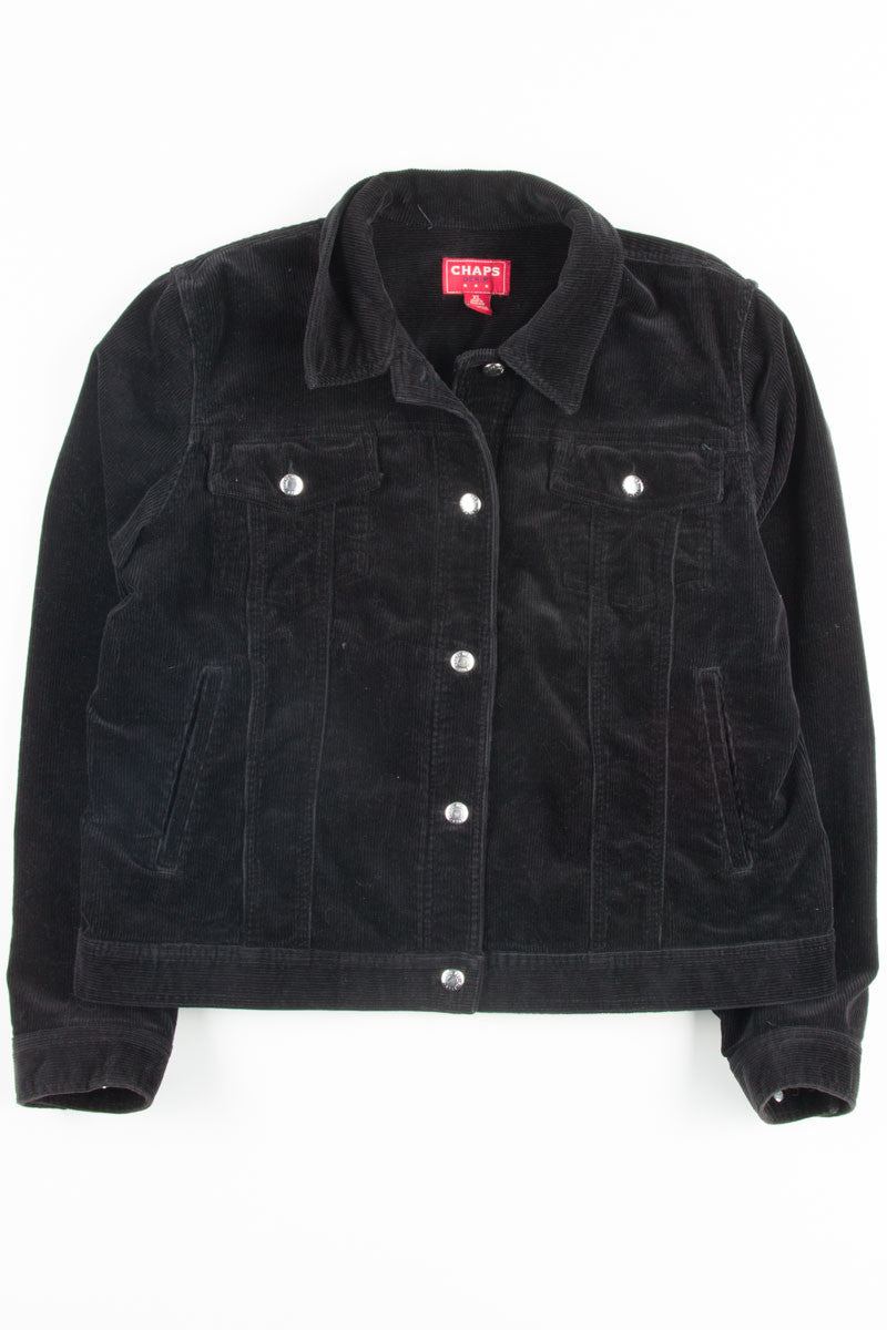 Black Chaps Corduroy Jacket