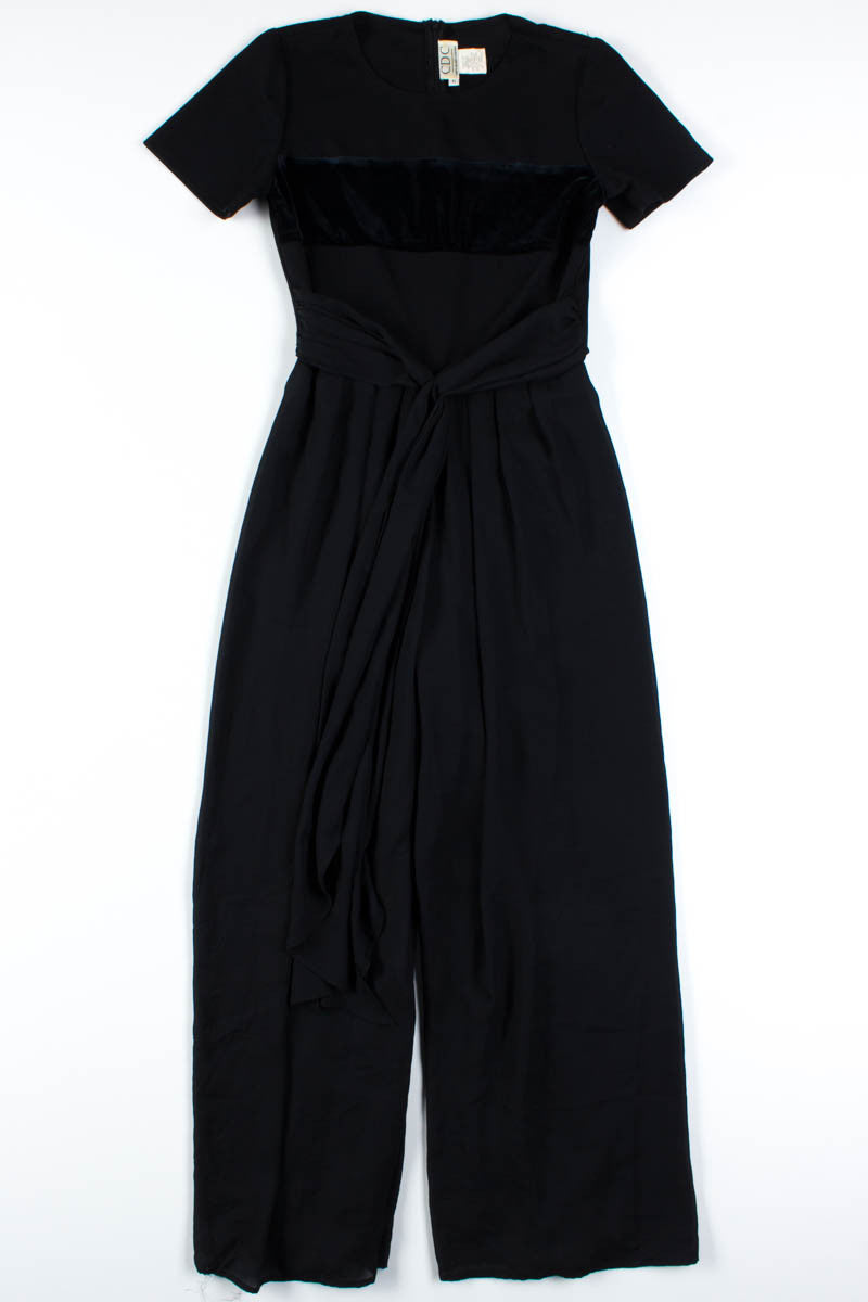 Black Palazzo Pants Suit