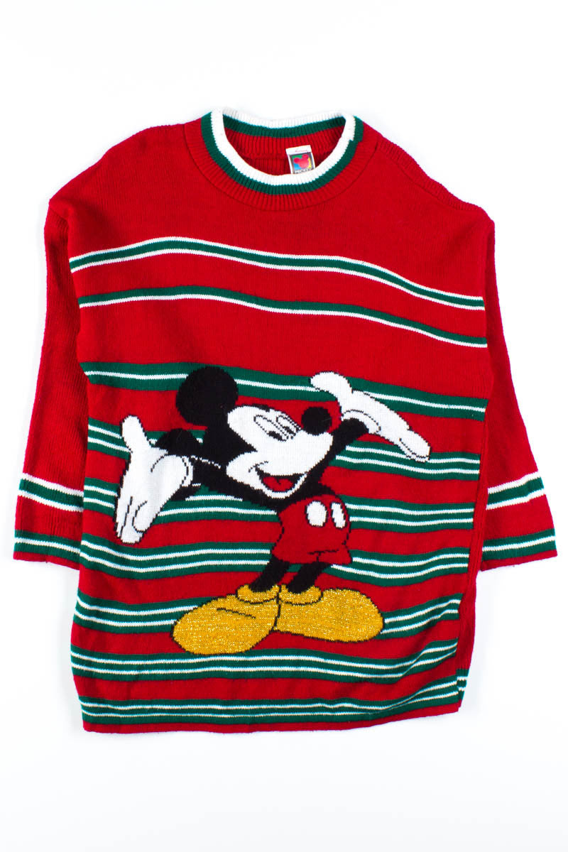 Striped Mickey Mouse Sweater