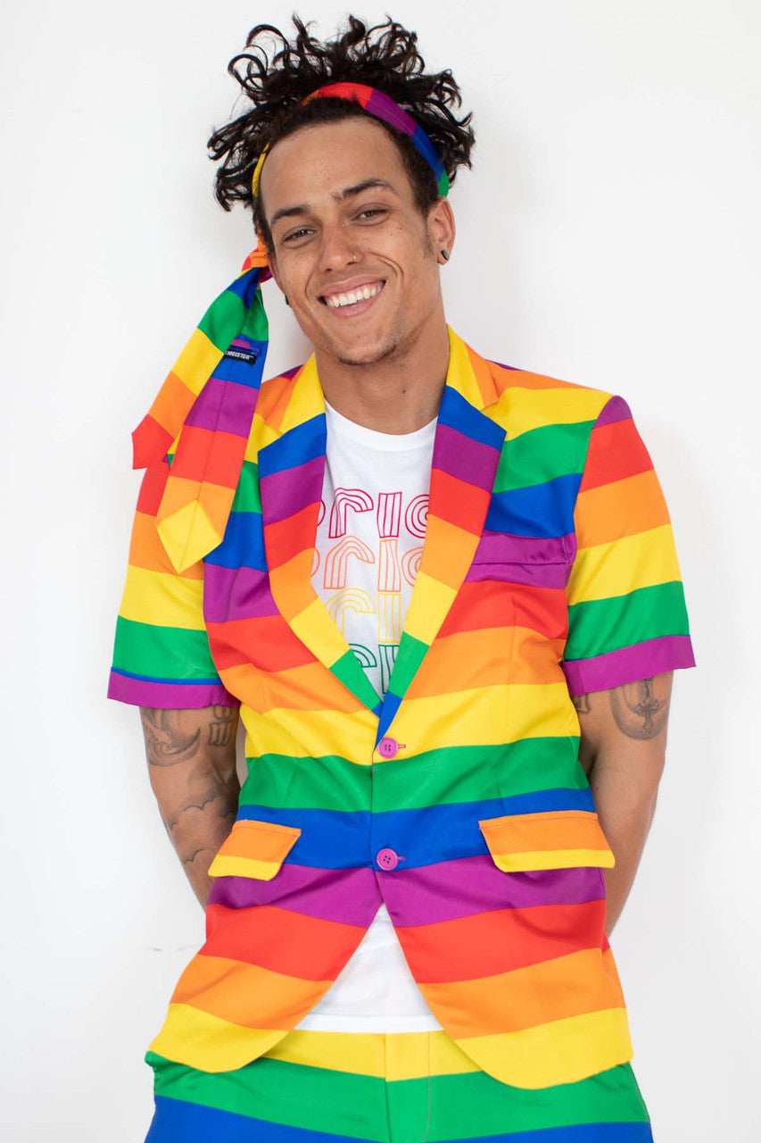 Pride Rainbow Summer Suit