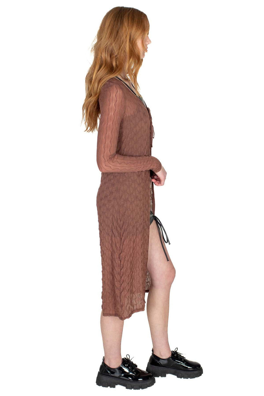 Pucker Mesh Duster