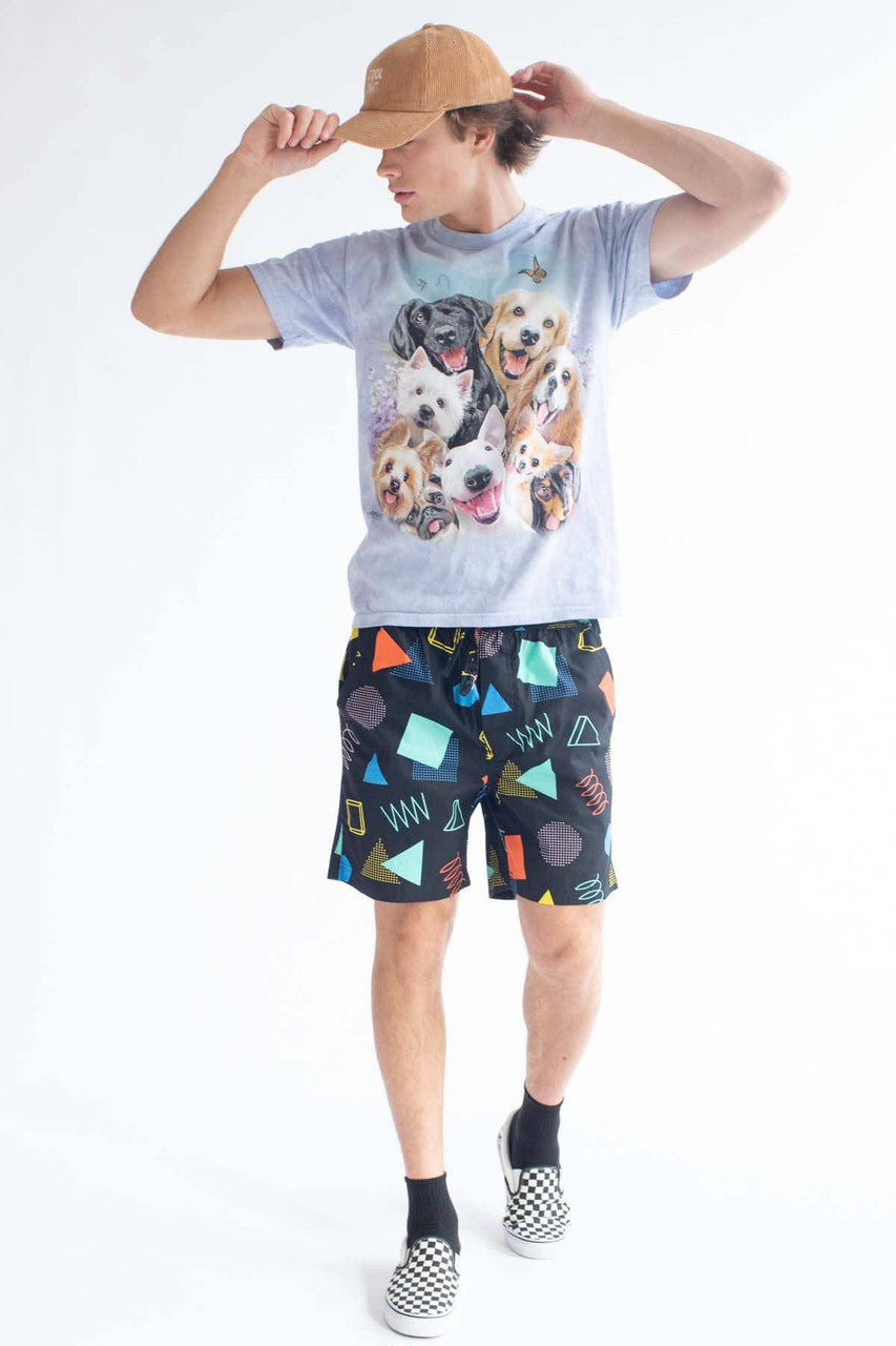 Puppy Party Tie Dye T-Shirt