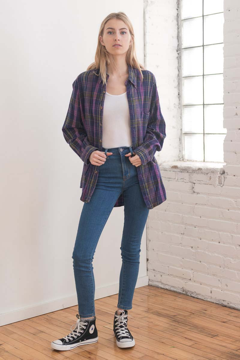 Vintage Flannel Shirt 815