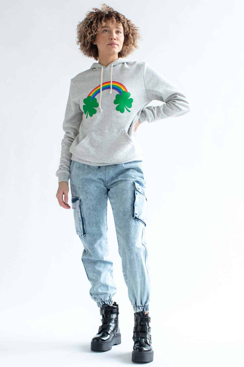 Rainbow & Clovers Hoodie