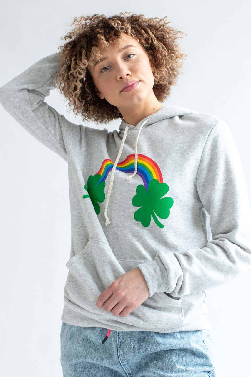 Rainbow & Clovers Hoodie