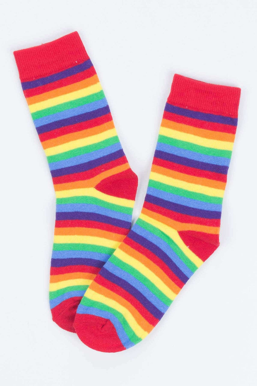 Rainbow Road Socks